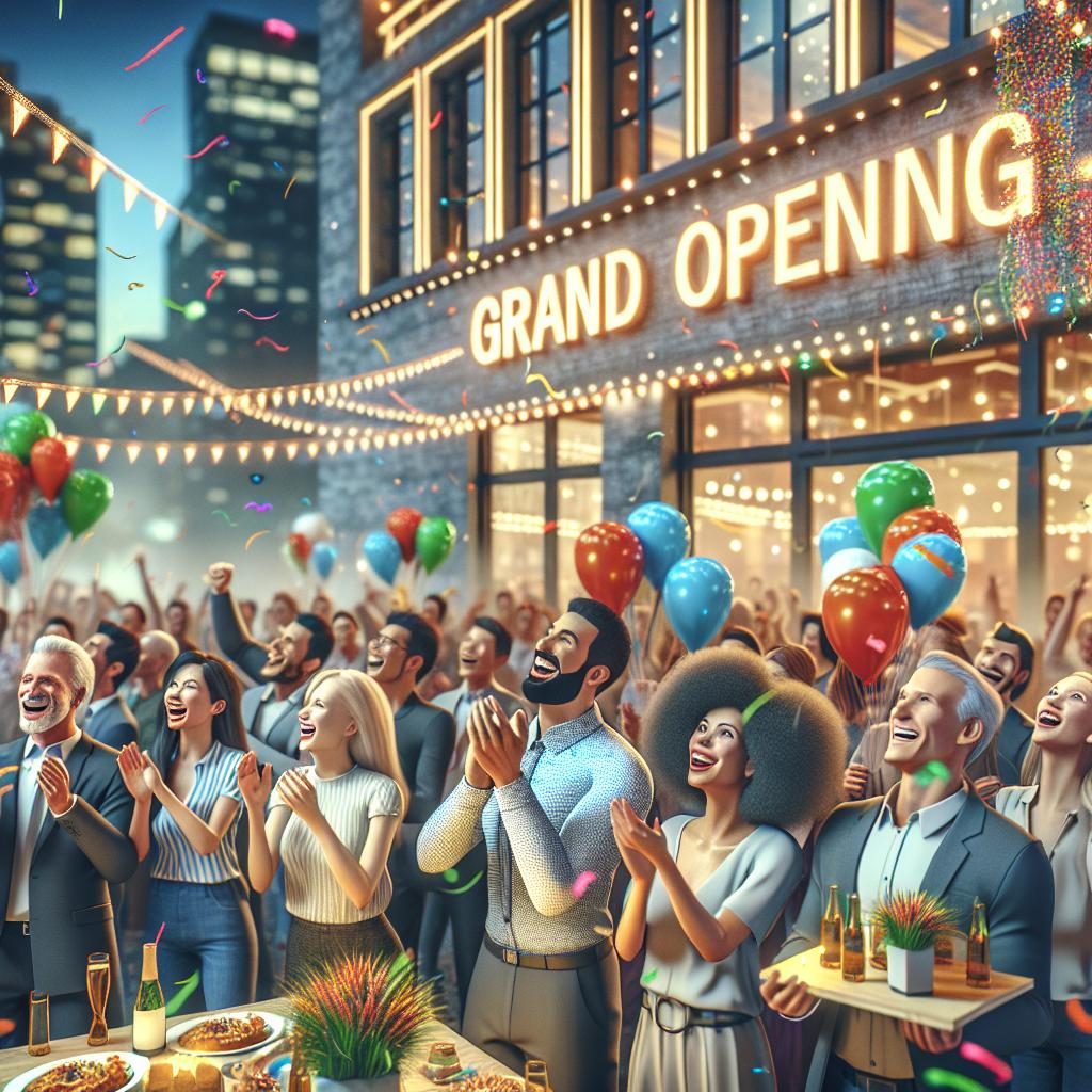 "Grand Opening Celebration"