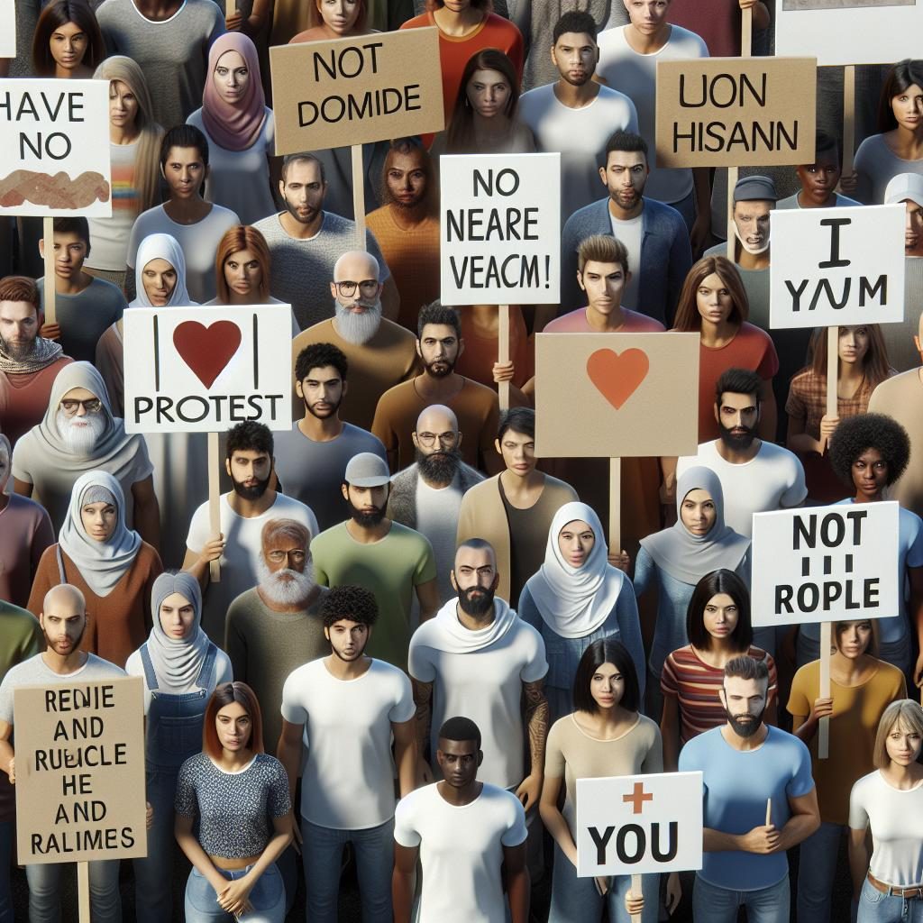 Community Protest Signs