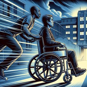 Hospital Wheelchair Escape