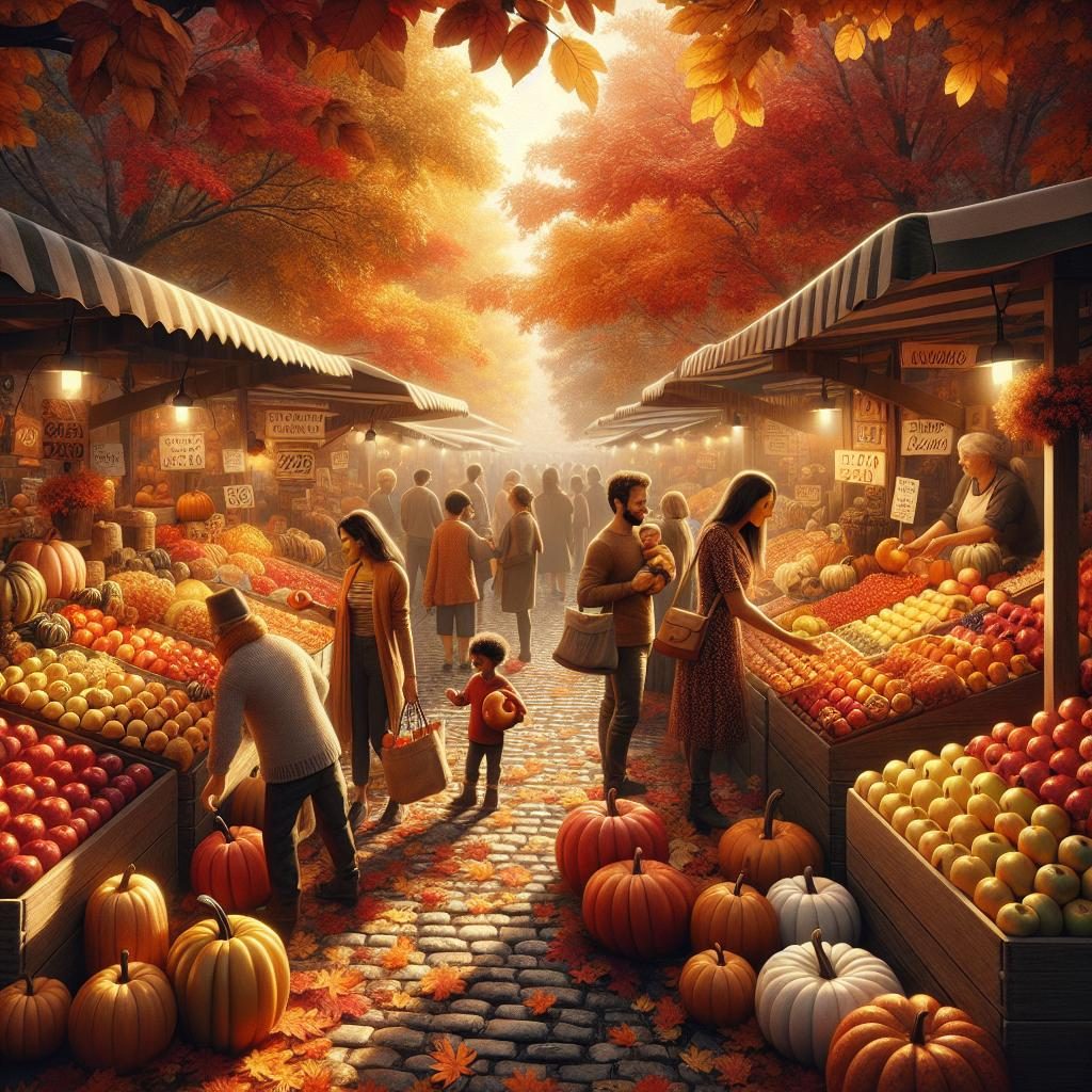 "Autumn Market Delights"