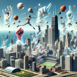 Chicago sports skyline fantasy