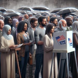 Voting in Rain