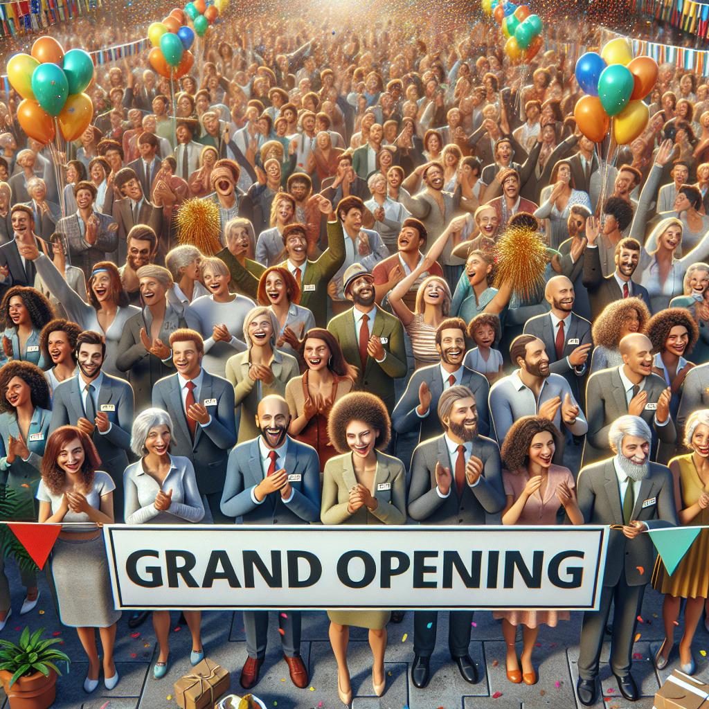 "Grand Opening Celebration"