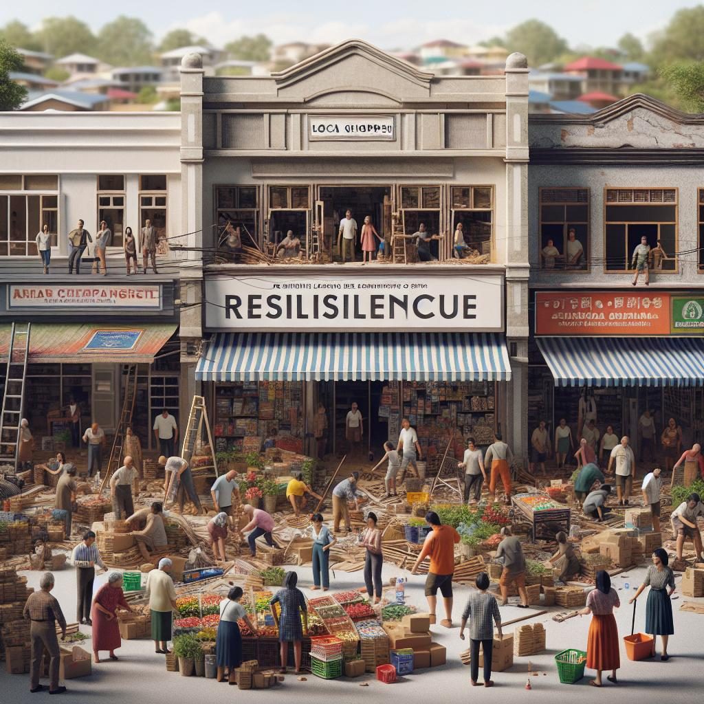 Resilient local shops rebuilding