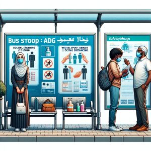 Bus stop safety measures