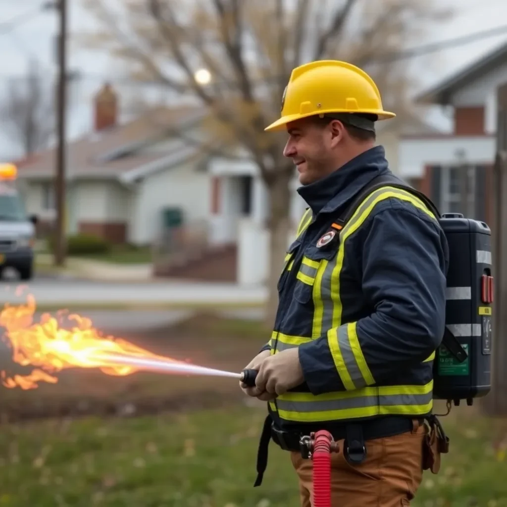 Burnettown Experiences Gas Leak Incident Due to AT&T Worker Accident