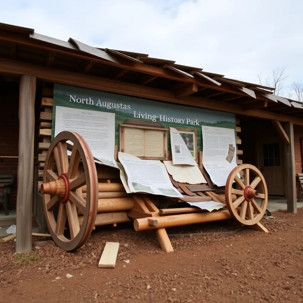 North Augusta's Living History Park Reels from Storm Damage and Community Support Efforts