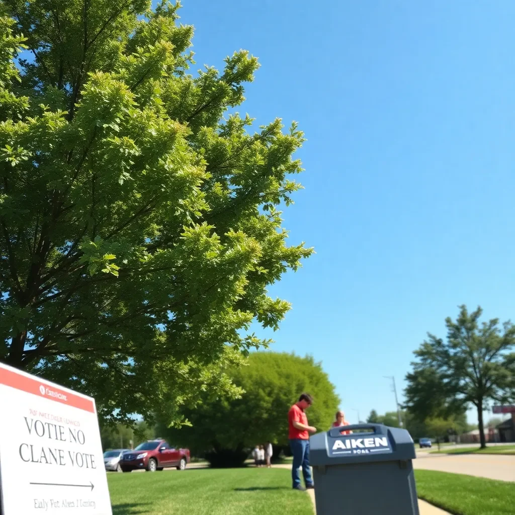 Sunny Days in Aiken Accompanied by Early Voting and Voter Machine Concerns