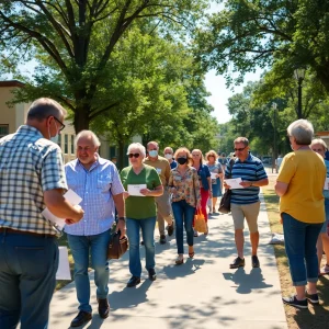 Aiken County Residents Embrace Early Voting Amid Sunshine and Community Spirit