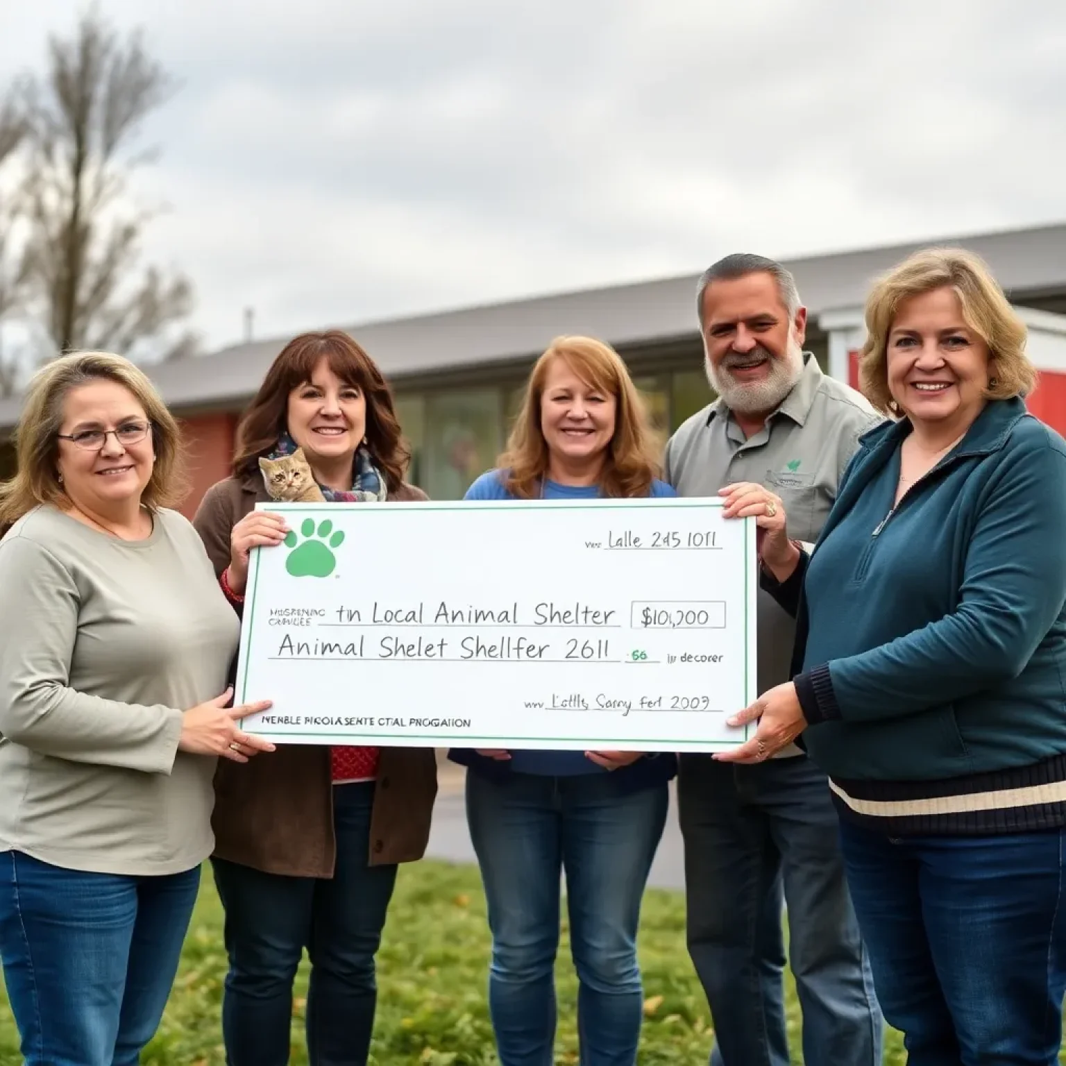 Heartwarming Community Spirit Shines in Aiken with Generous Donation to Local Animal Shelter