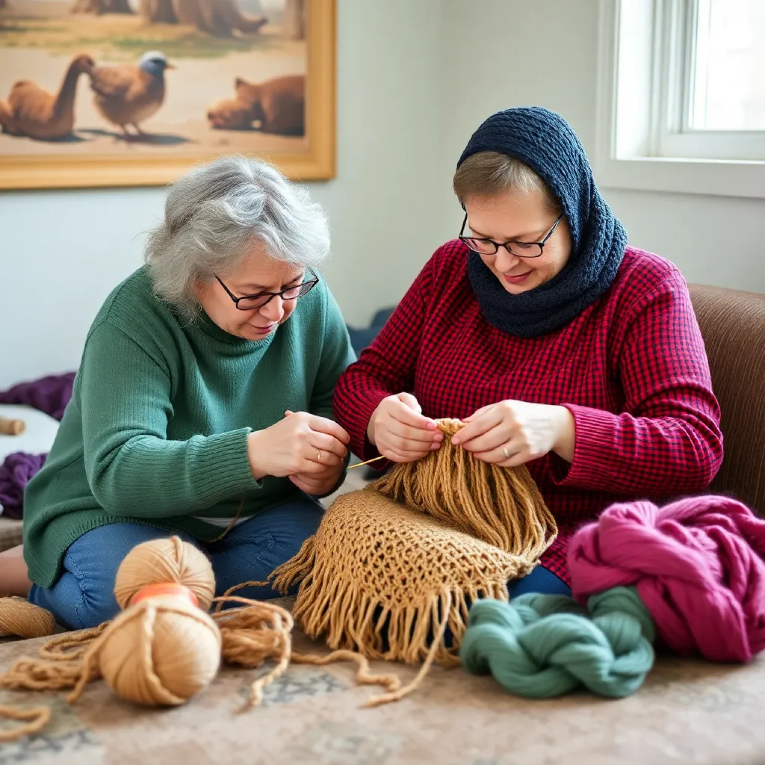 Knitting and Healing: How Three Crows Fiber is Strengthening Community Connections in Augusta