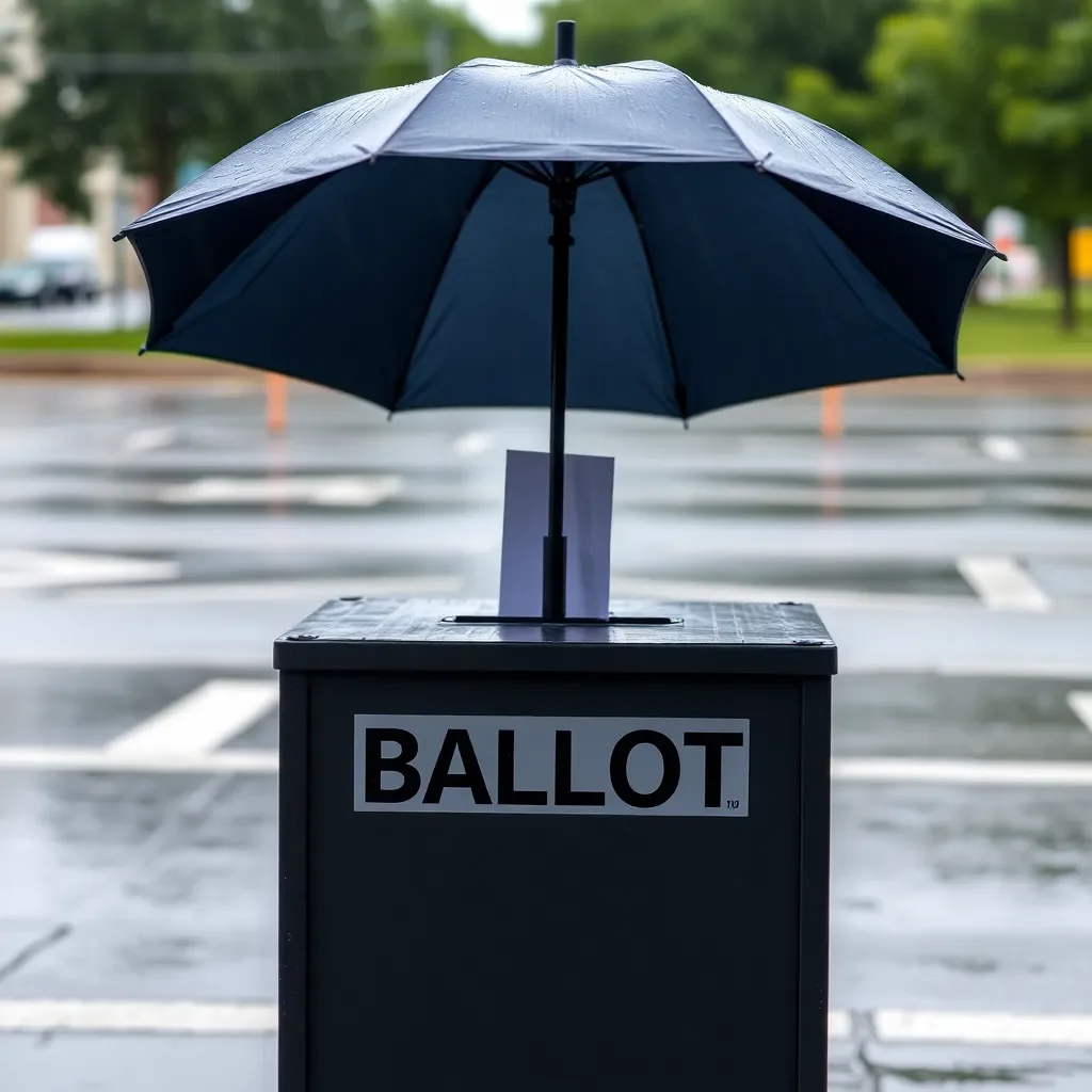 Aiken County Residents Brave Rain to Cast Votes in High Turnout Election Day