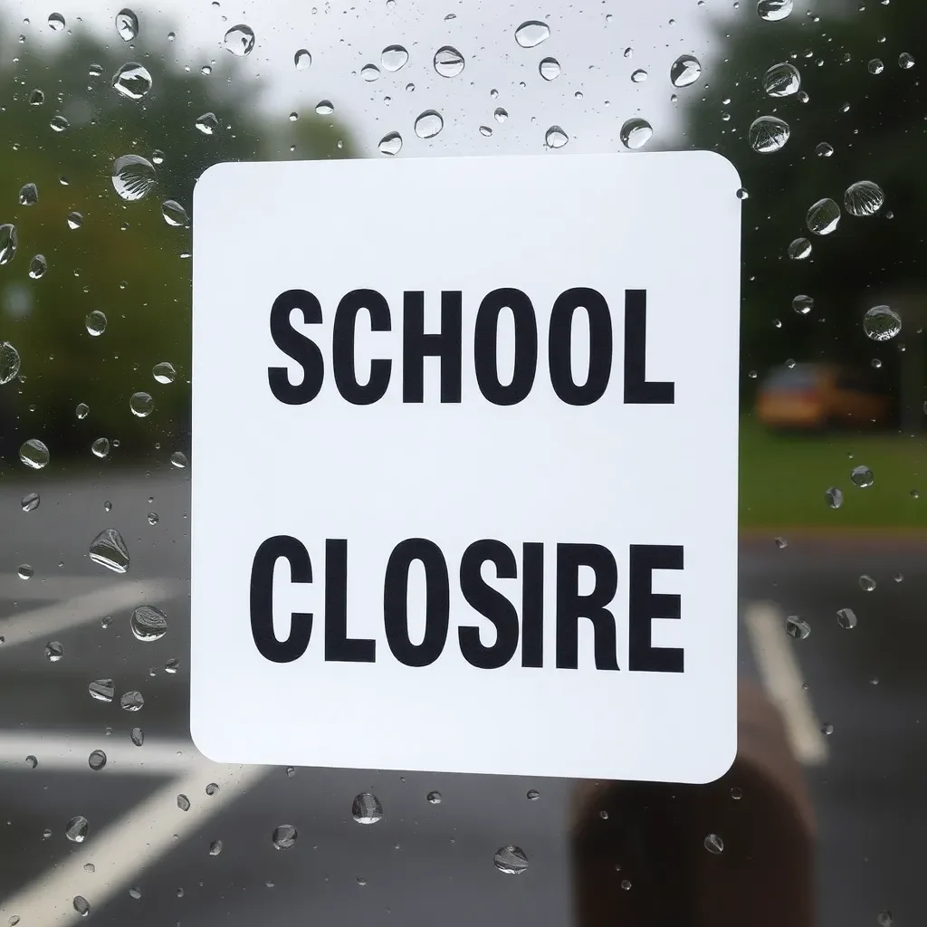 Heavy Rainfall Causes Two-Hour Delay for Aiken County Schools