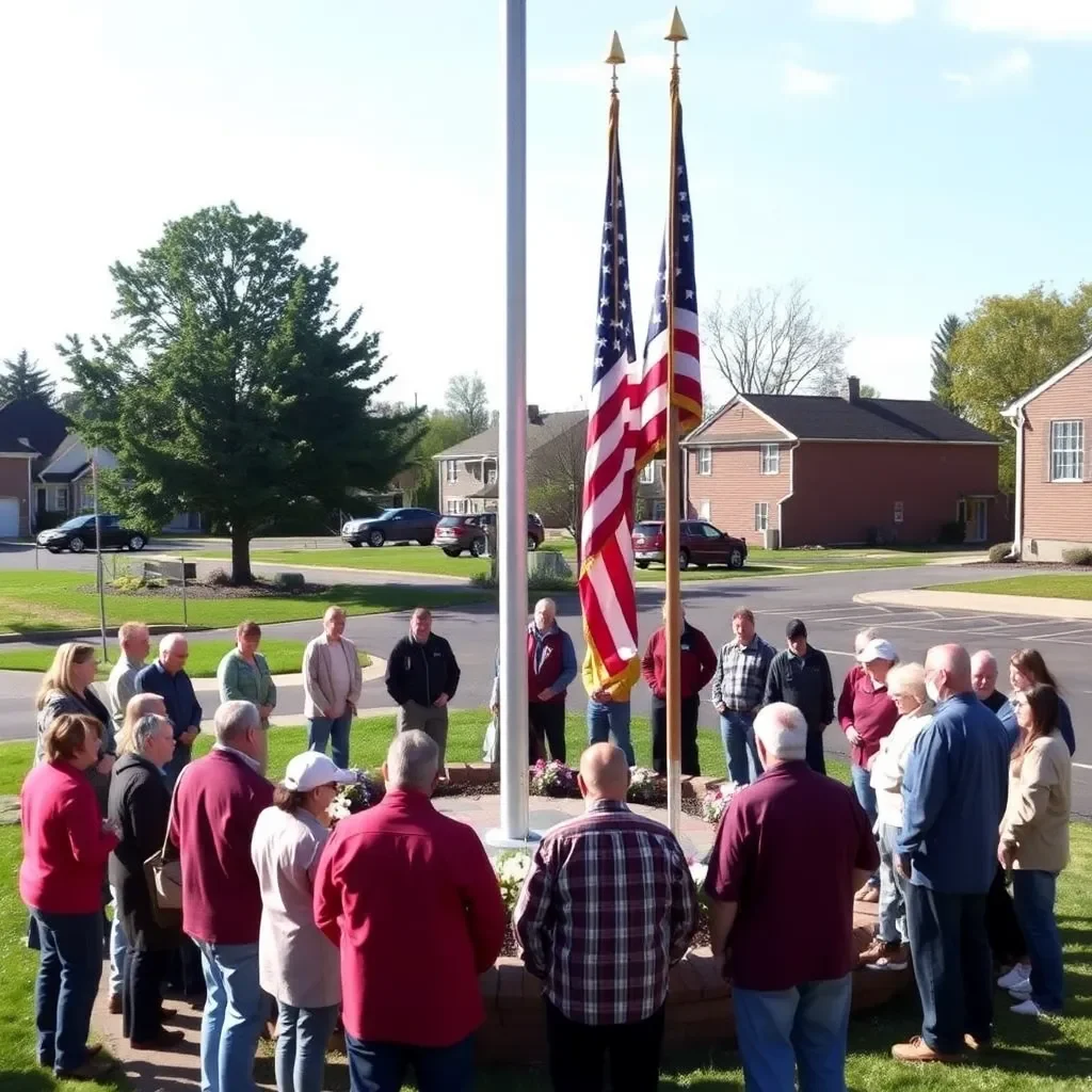 Aiken, S.C. Community Unites to Honor Veterans with New Flagpole Dedication