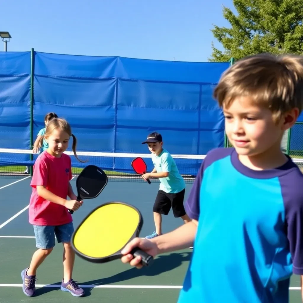 Aiken's First Paddle Program Cultivates Pickleball Skills and Life Lessons for Youth