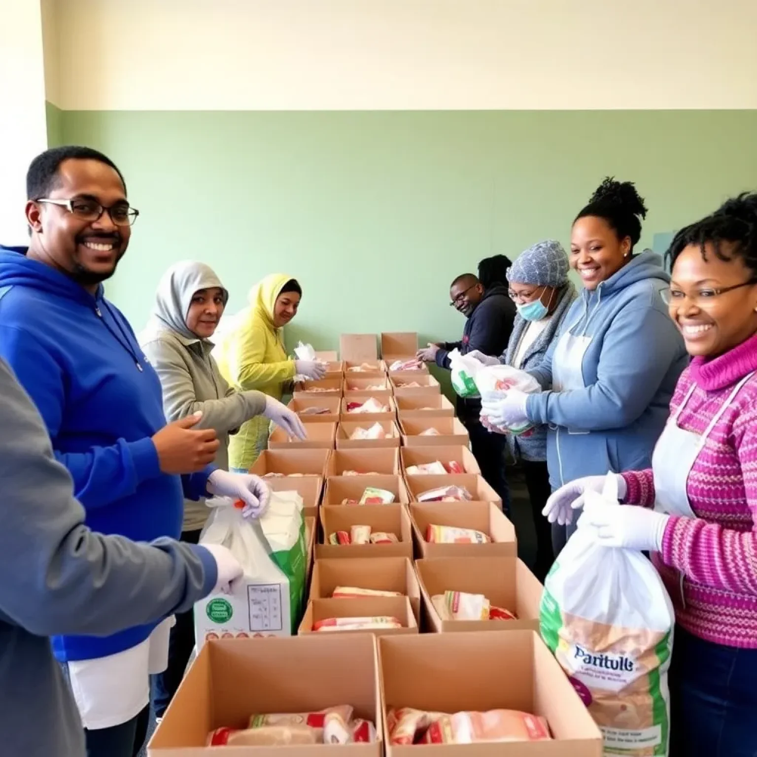 North Augusta Community Comes Together for Annual Thanksgiving Meal Distribution