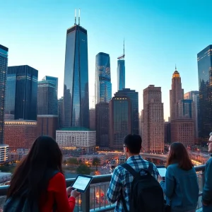 View of Chicago cityscape highlighting the importance of email marketing.