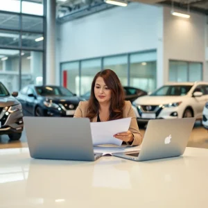 Allyson Witherspoon in Nissan's Nashville office