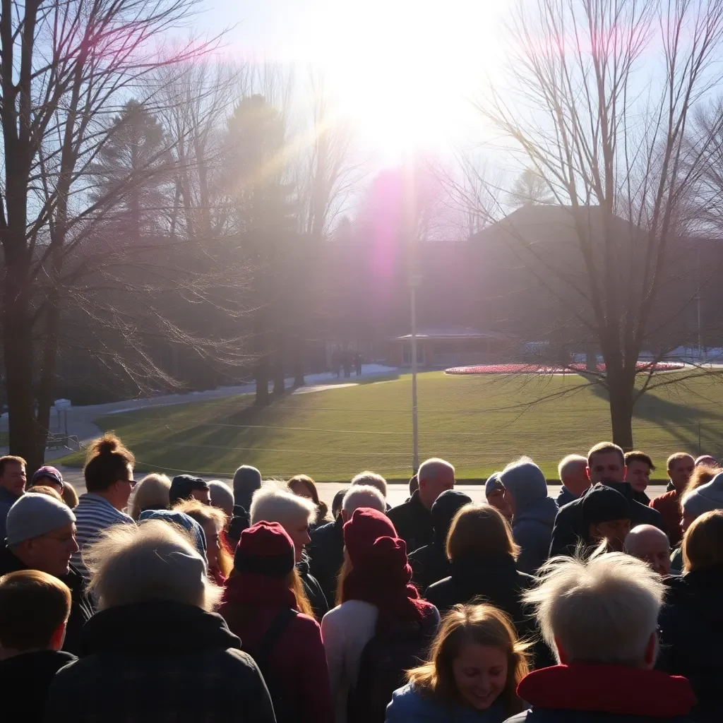 North Augusta Enjoys Sunny Winter Day Amid Calls for Support for Investigative Journalism