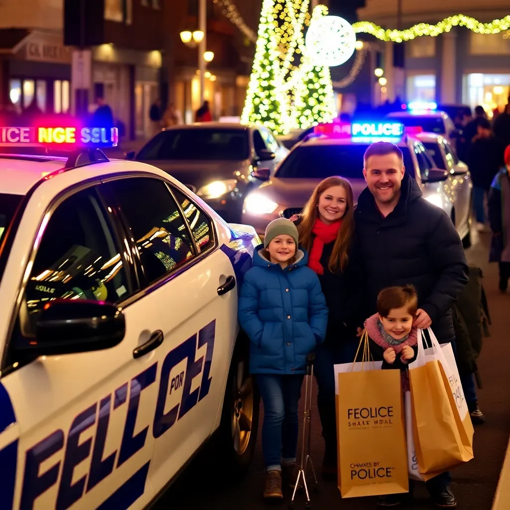 Aiken Troopers Bring Holiday Joy to Families in Need During "Shop with a Cop" Event