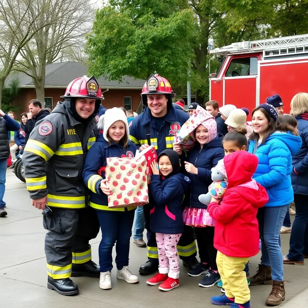 Augusta Fire Department Brings Holiday Joy to Local Children through Toy Donations