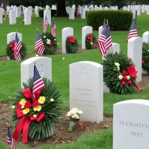 Wreaths Across America Ceremony in Aiken Commemorates Fallen Heroes