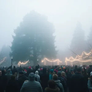 Aiken Community Comes Together to Spread Holiday Joy Amid Foggy Weather