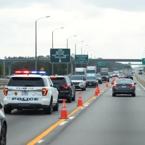 Emergency response on I-85 due to bomb threat