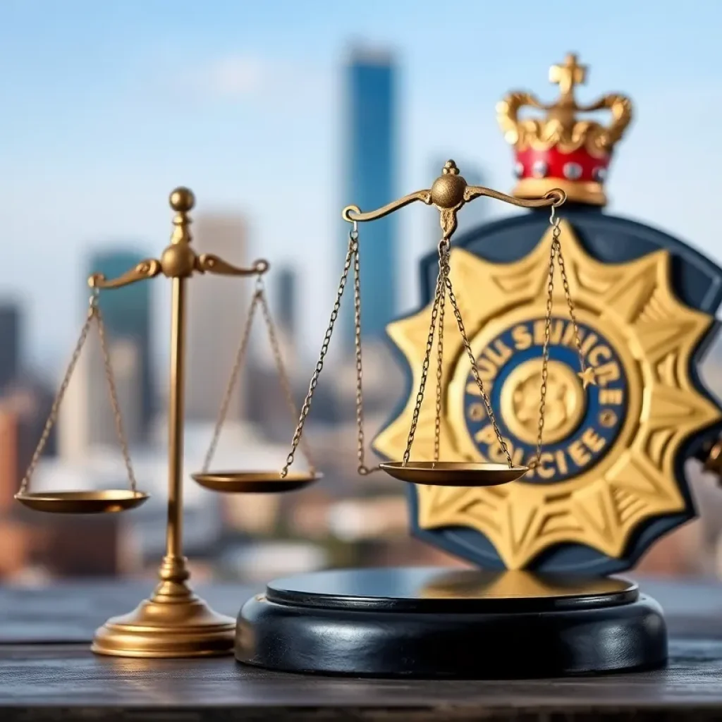 Symbolic representation of accountability in law enforcement