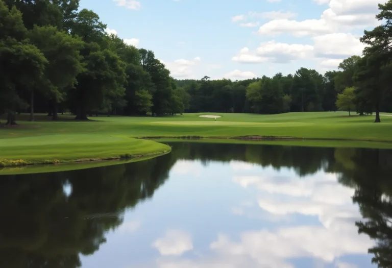 Renovated Eisenhower Park at Augusta National Golf Club